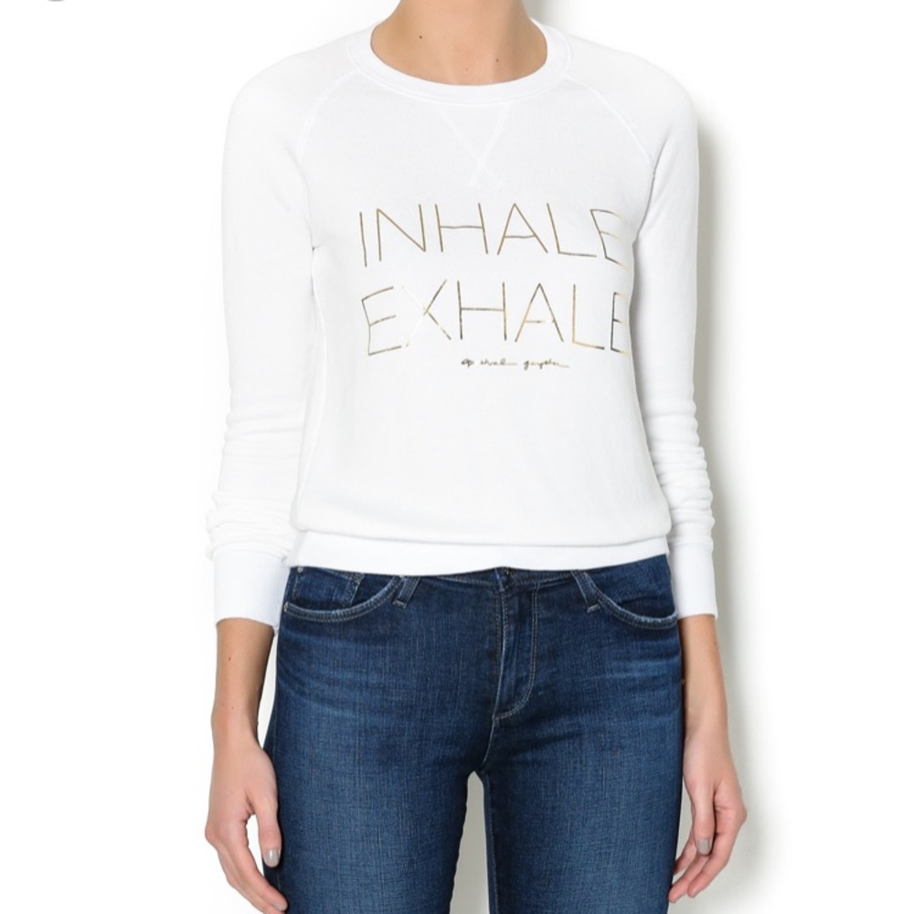 Spiritual Gangster Inhale Exhale Sweatshirt Small